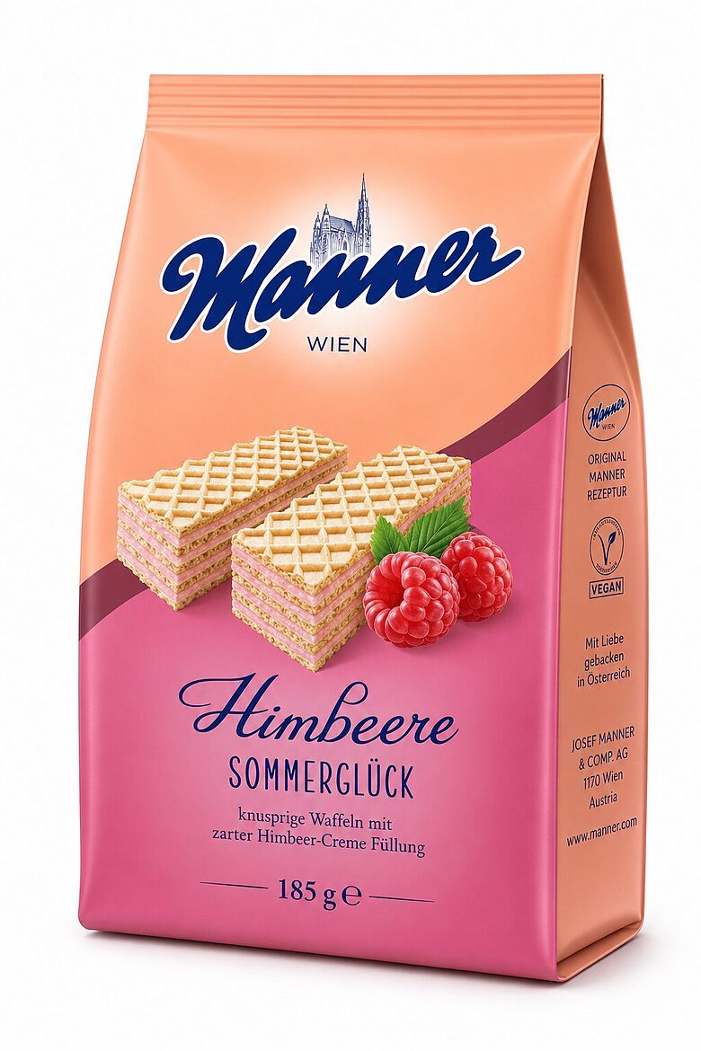 Manner Sommerglück aveņu vafeles, 185 g