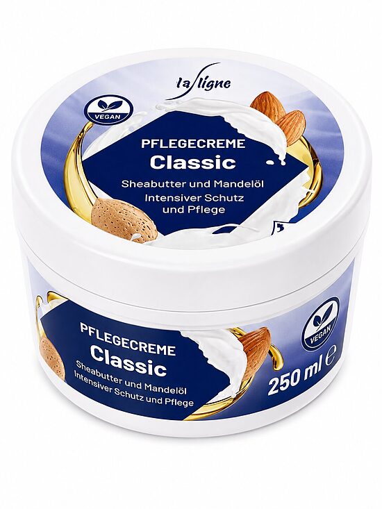 La Ligne Classic ķermeņa krēms ar sviestu un mandeļu eļļu – 250 ml