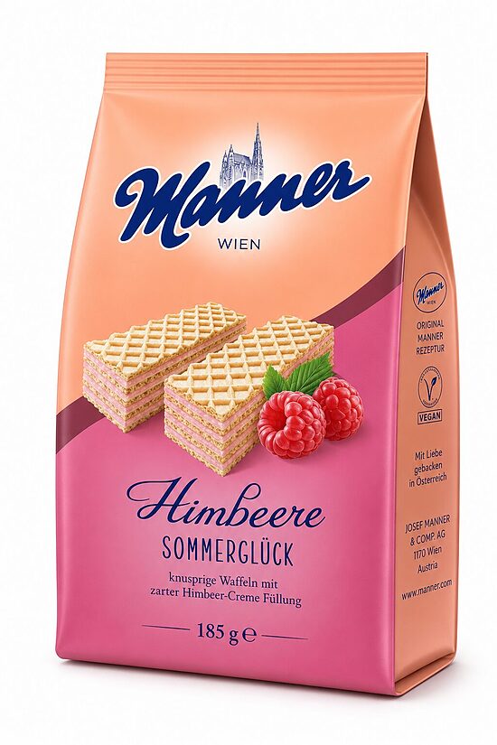 Manner Sommerglück aveņu vafeles, 185 g