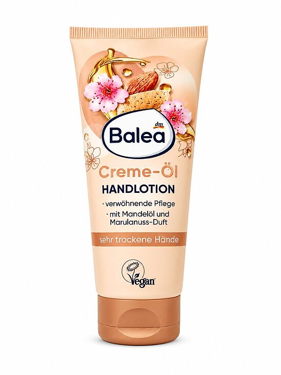 Balea Creme-Öl roku losjons ar mandeļu eļļu