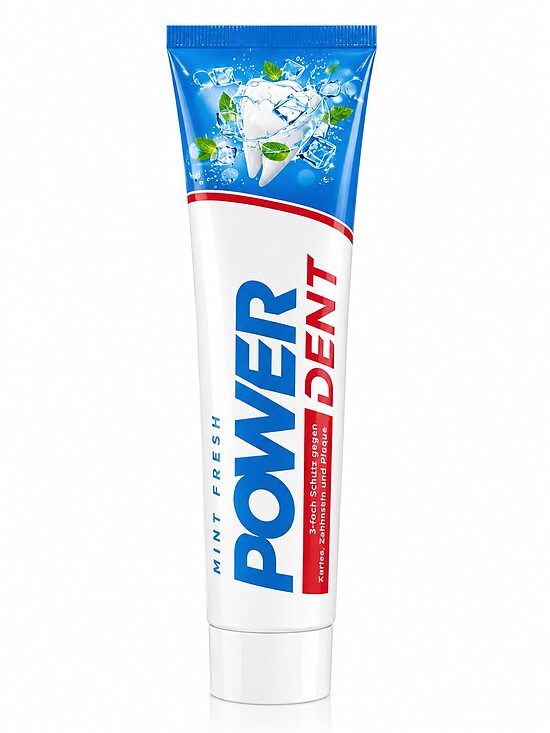 PowerDent Mint Fresh zobu pasta ar fluoru – 125 ml