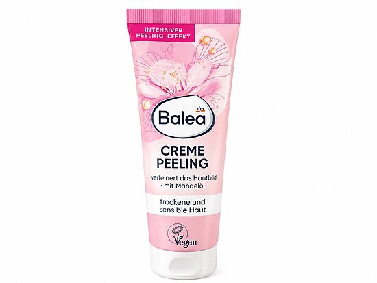 Balea krēmveida sejas pīlings ar mandeļu eļļu, 75 ml
