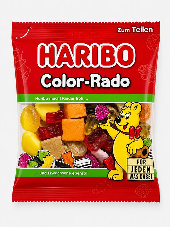 HARIBO Color-Rado – dažādu saldumu maisījums, 175 g