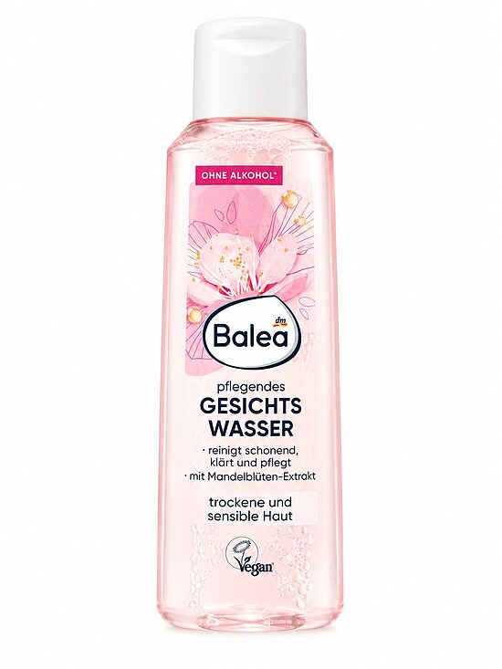 Balea kopjošs sejas ūdens ar mandeļziedu ekstraktu sausai un jutīgai ādai, 200 ml
