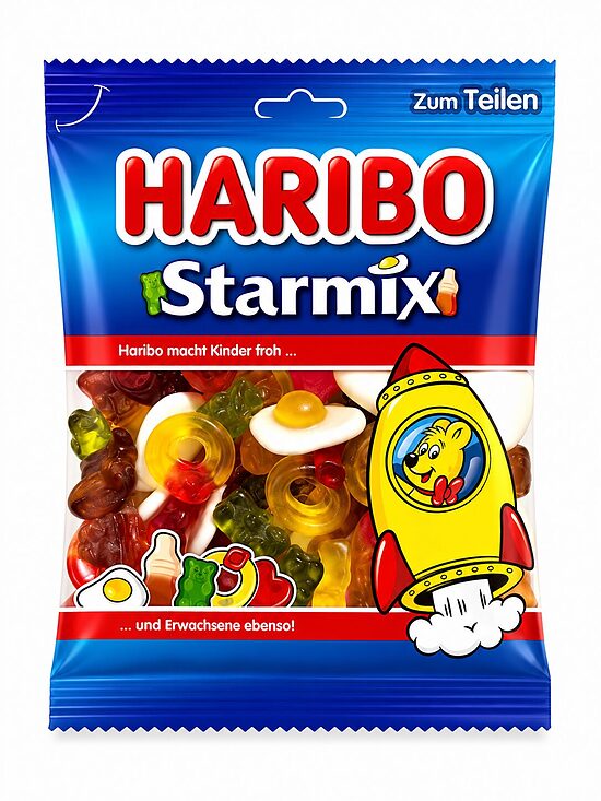 HARIBO Starmix – želejkonfekšu maisījums 175g