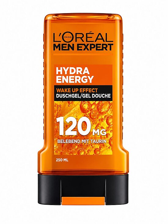 L’Oréal Men Expert Hydra Energy 5in1 dušas želeja ar taurīnu, 250 ml