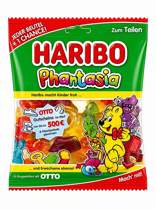 HARIBO Phantasia – želejkonfekšu maisījums 175g
