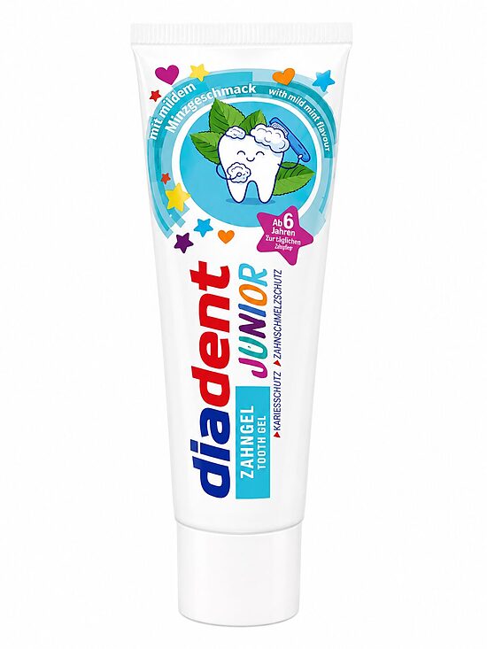 Diadent Junior zobu gēls bērniem no 6 gadiem, 100 ml